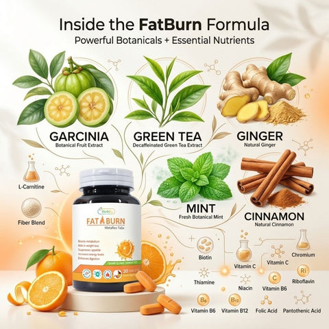 Fatburn Tablets Orange Buy 1 Get 1 Free