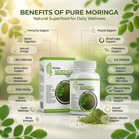 HerbEx Pure Moringa Powder