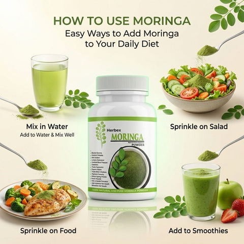 HerbEx Pure Moringa Powder