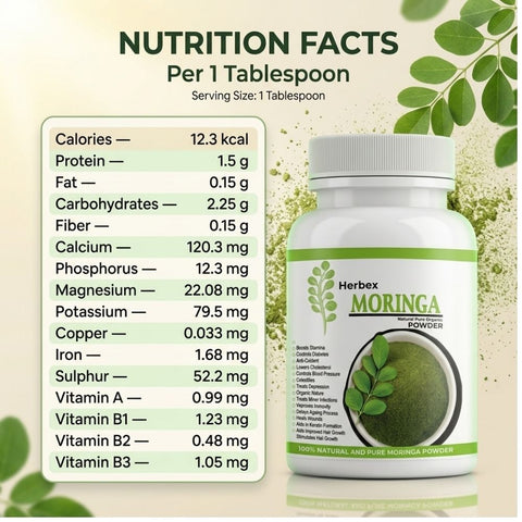 HerbEx Pure Moringa Powder